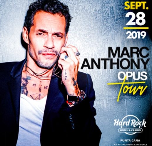 Концерт Марка Энтони в отеле Hard Rock Hotel & Casino Punta Cana